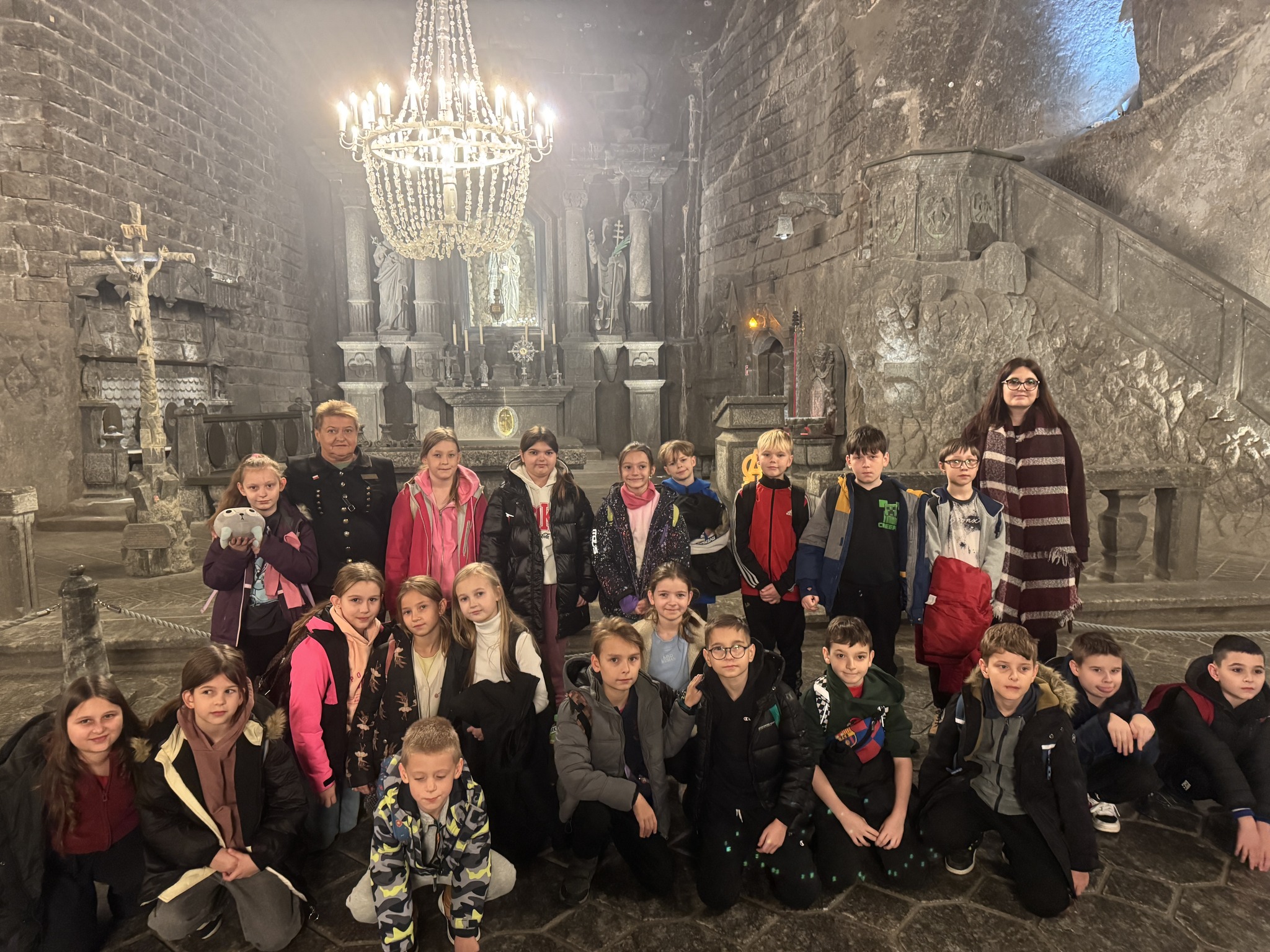 Uczniowie 3d odkrywają tajemnice Wieliczki