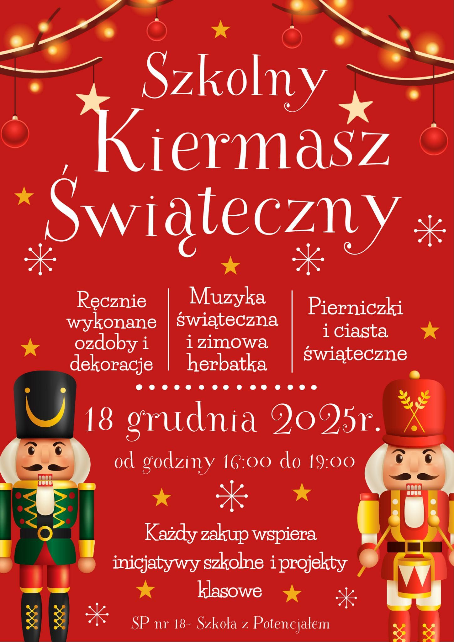 Zebrania i jarmark bożonarodzeniowy