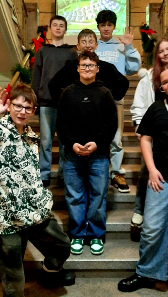 Uczniowie klasy 6c w Muzeum Ziemi Sądeckiej Uczniowie klasy 6c w Muzeum Ziemi Sądeckiej