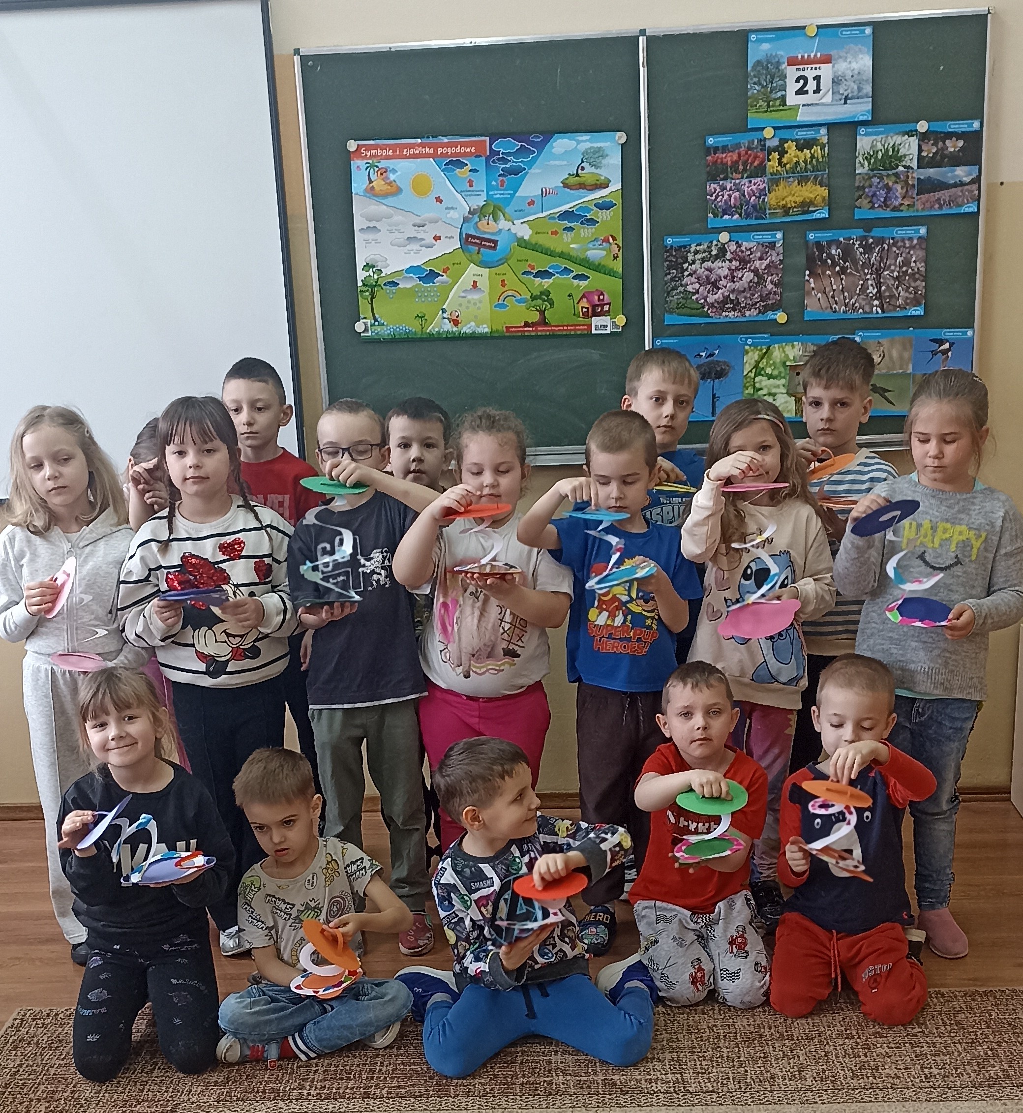 Przedszkolaki poznają marzec