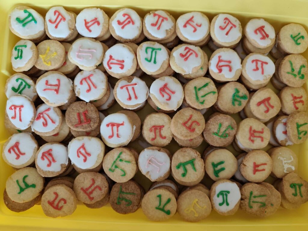 Dzień liczby Pi w naszej szkole.