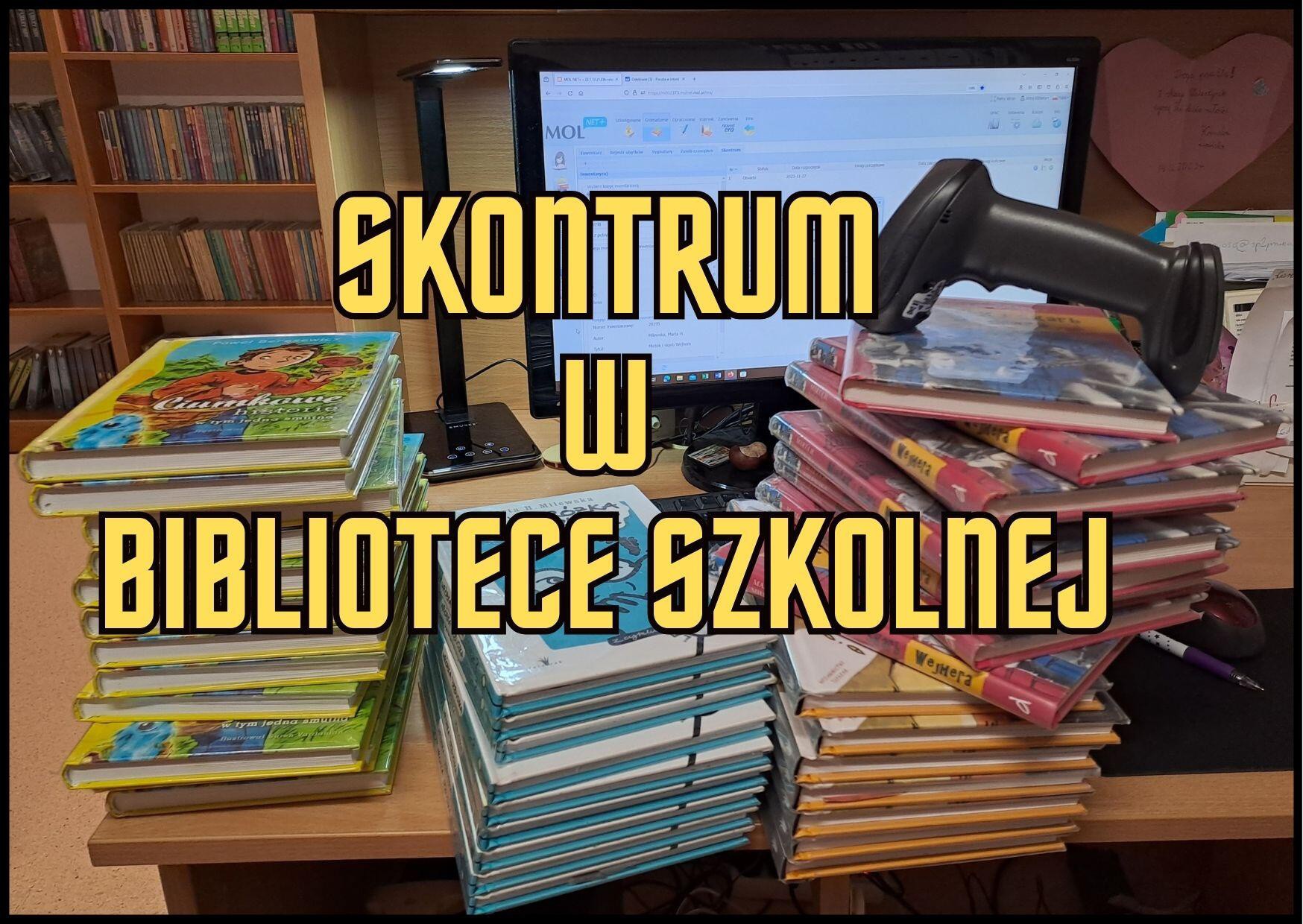 Inwentaryzacja księgozbioru – biblioteka szkolna nieczynna