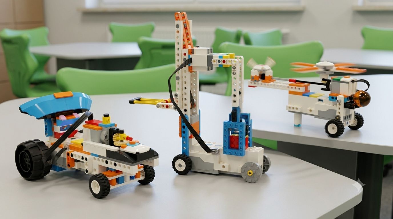 Informatyka z robotami LEGO Boost